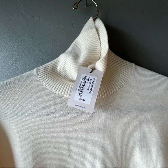 Peter Millar Classic Cream Men's Sweater ~ M NWT